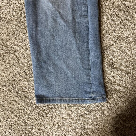 Lee Extreme Motion Jeans Mens 40x29 Light Blue Slim Fit Straight Stretch Denim - Picture 2 of 8